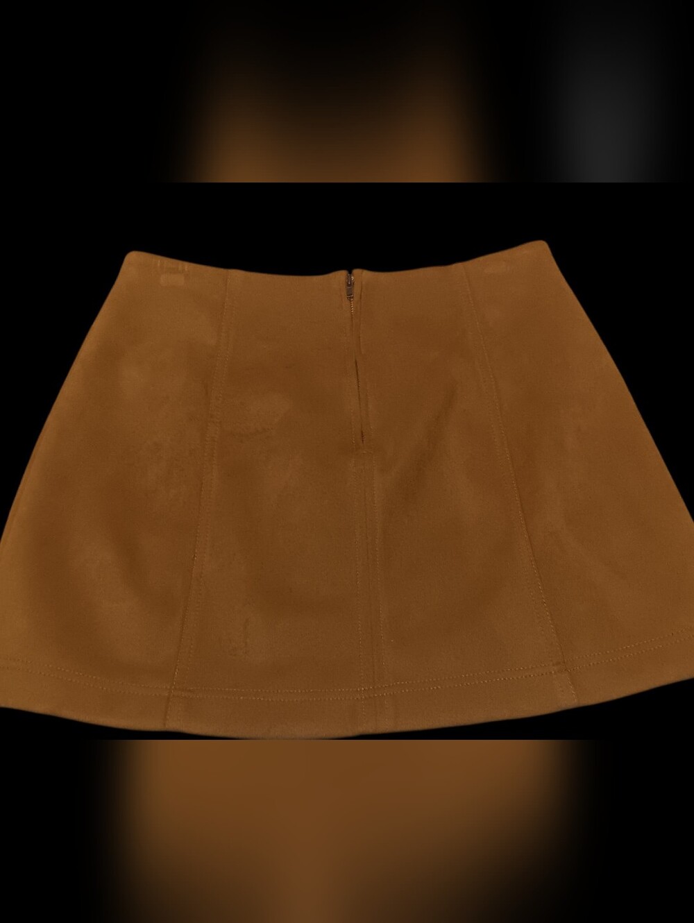No Boundaries Brown Mini Skirt
